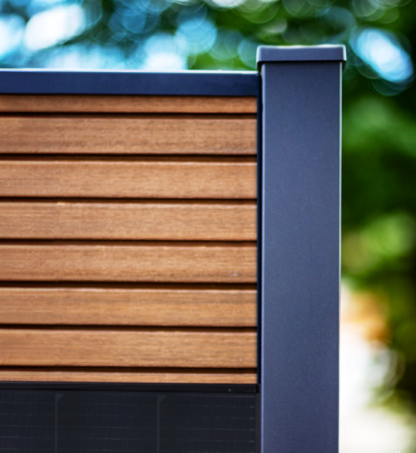 Solarzaun Eleganza Produktbild Solarzaun Eleganza