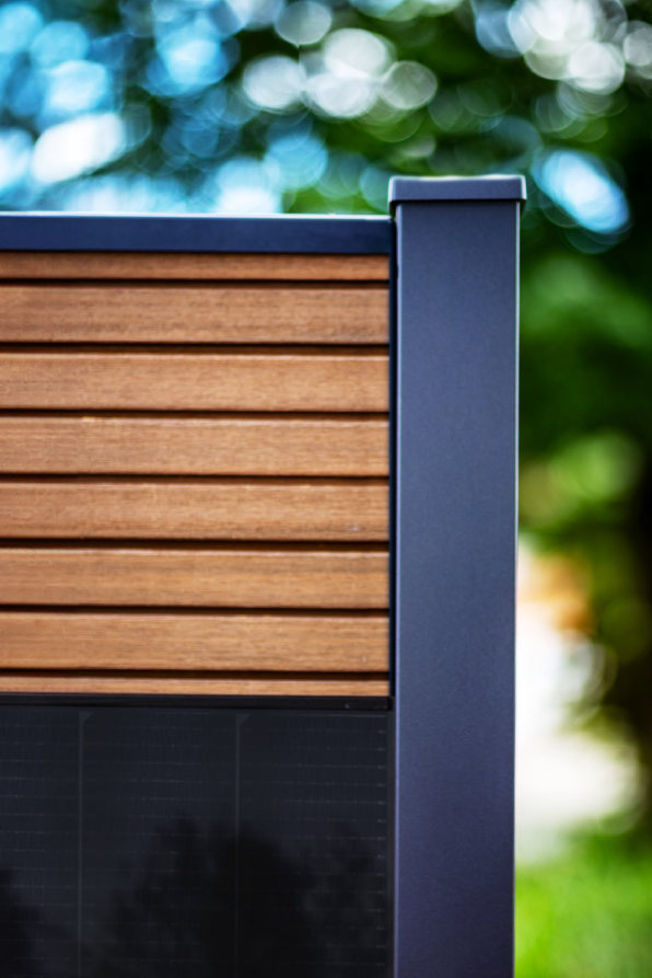 Solarzaun Eleganza Produktbild Solarzaun Eleganza