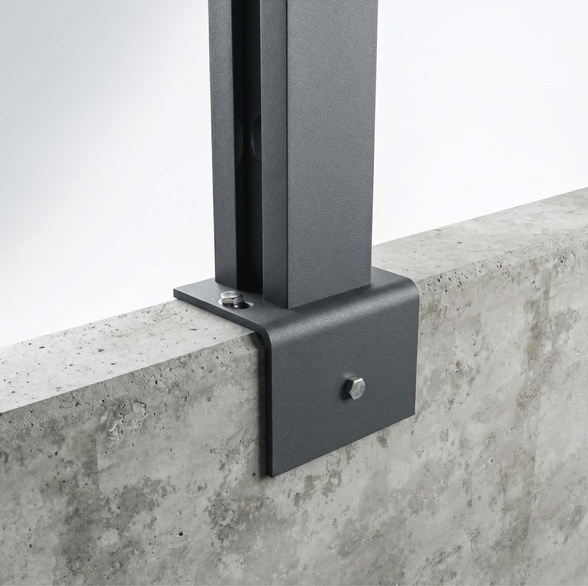 Zaunpfosten Montage mit L-Stein – Schritt-für-Schritt Anleitung