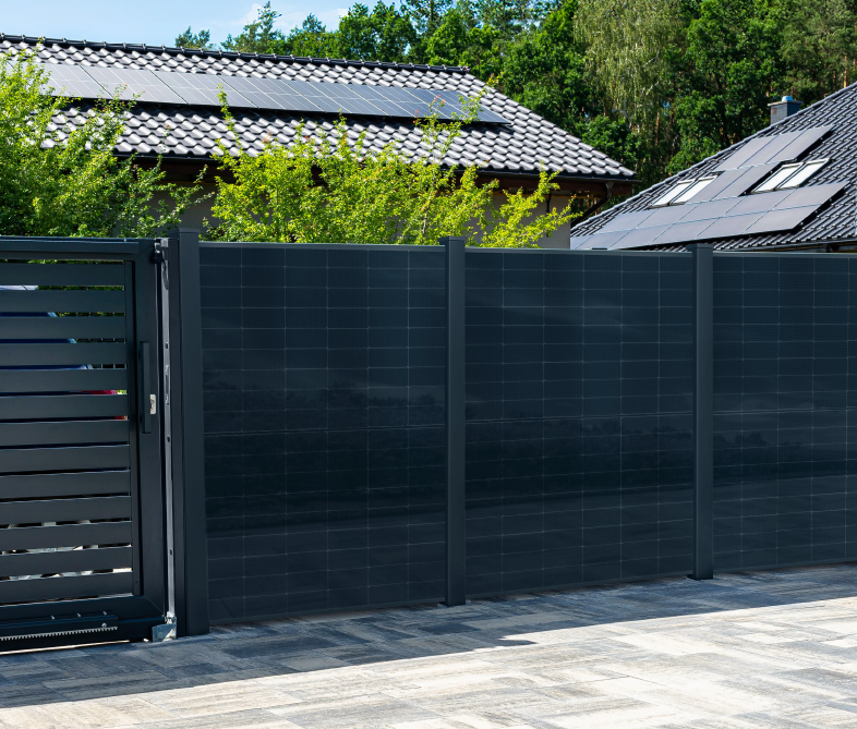 Solarzaun Efficienza Produktbild Solarzaun Efficienza
