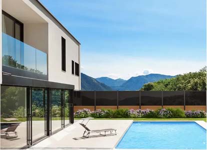 falagotti Solarzaun am Pool