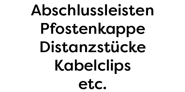 Nachkauf-Artikel